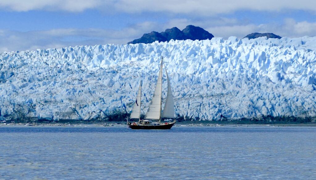 Sailors for Sustainability sailing in Patagonia