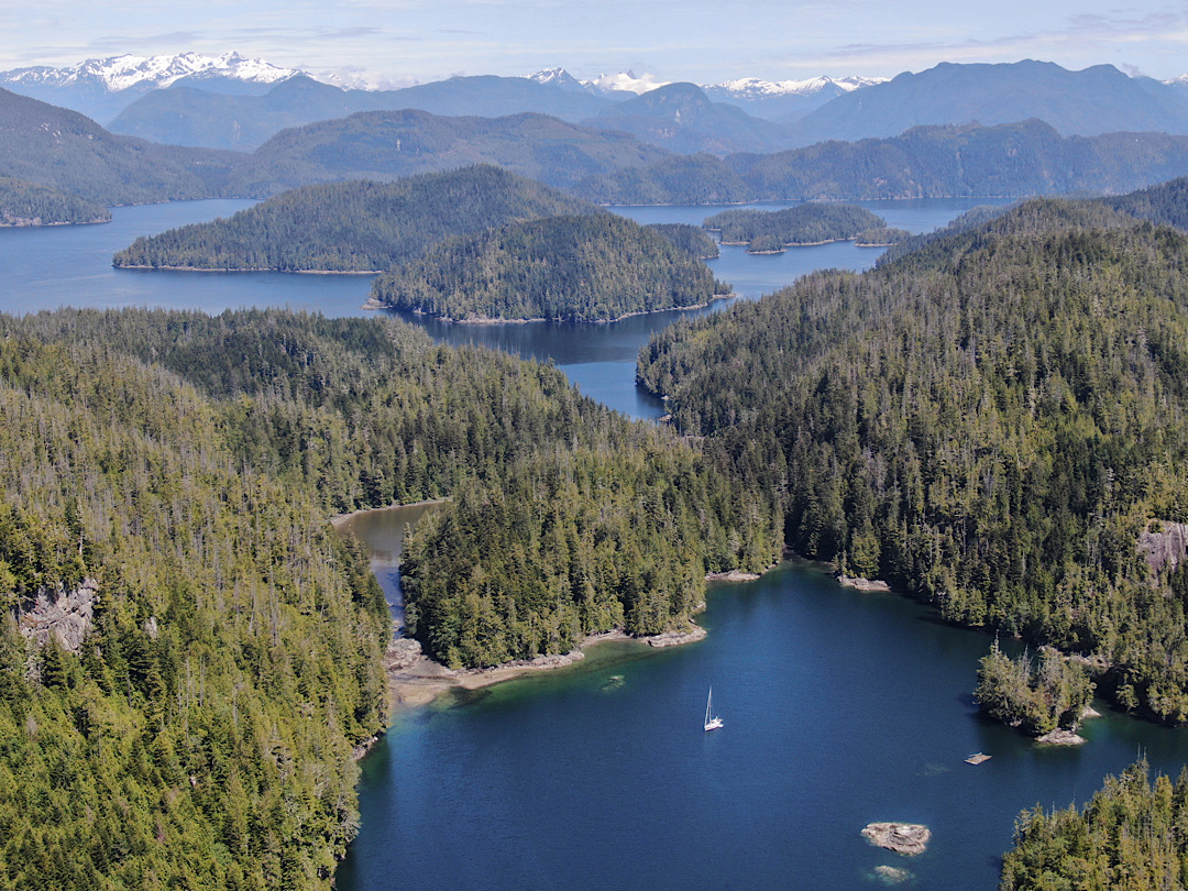 The incredible natural beauty of our favorite harbours and anchorages in British Columbia