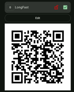 Meshtastic channel Qr Code